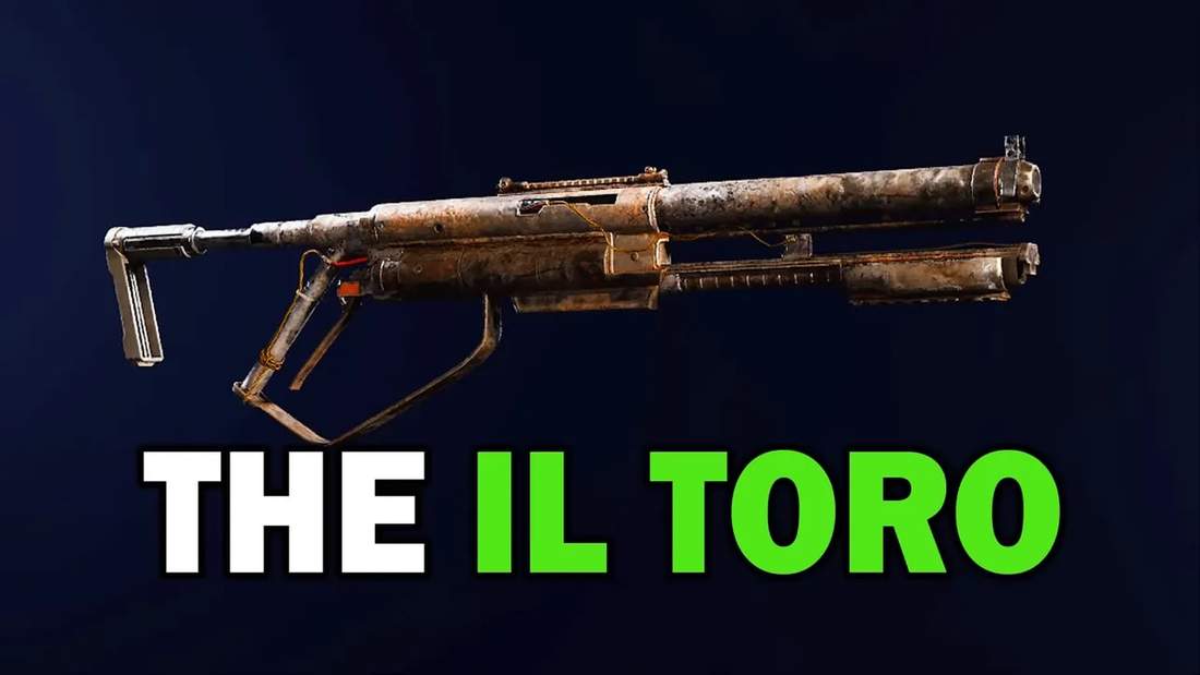 Il Toro shotgun artwork on dark background with large text 'THE IL TORO'.