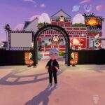 Amethyst Beach Dreamlight Festival area entrance