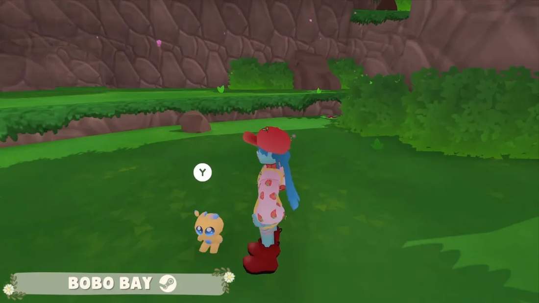 Bobo Bay characters exploring together in grassy outdoor terrain